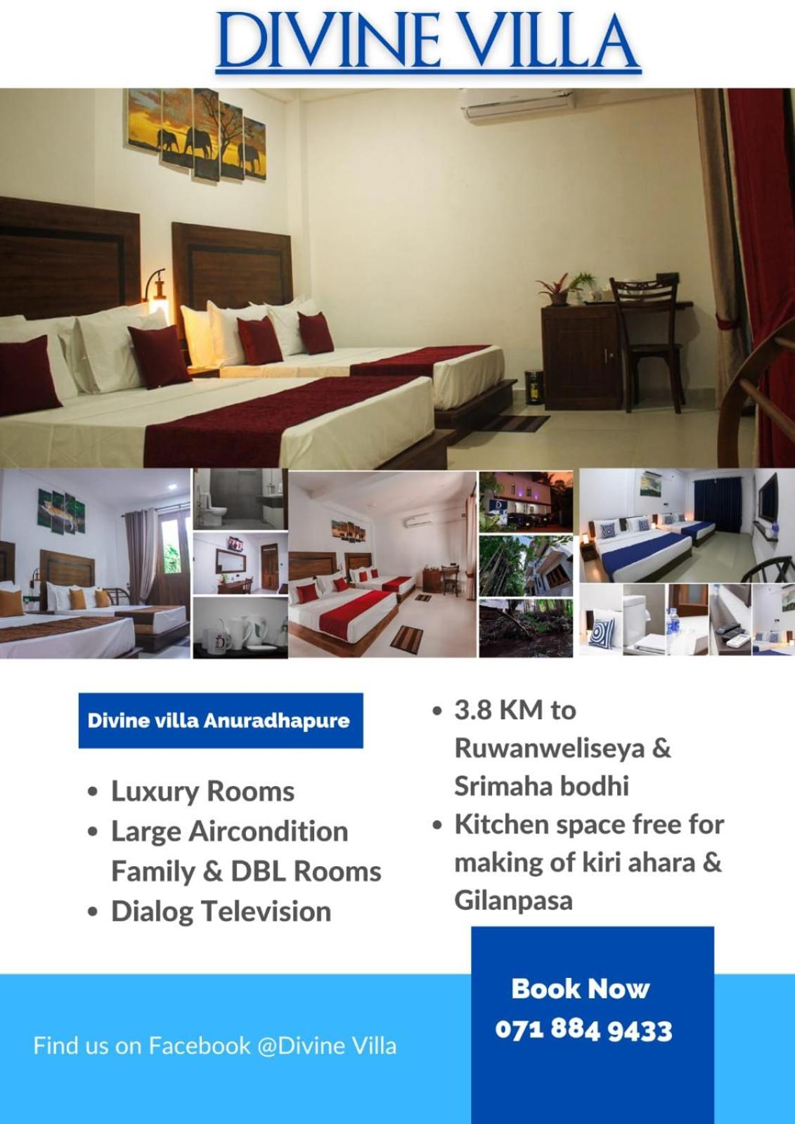 Divine Villa Anurâdhapura Extérieur photo
